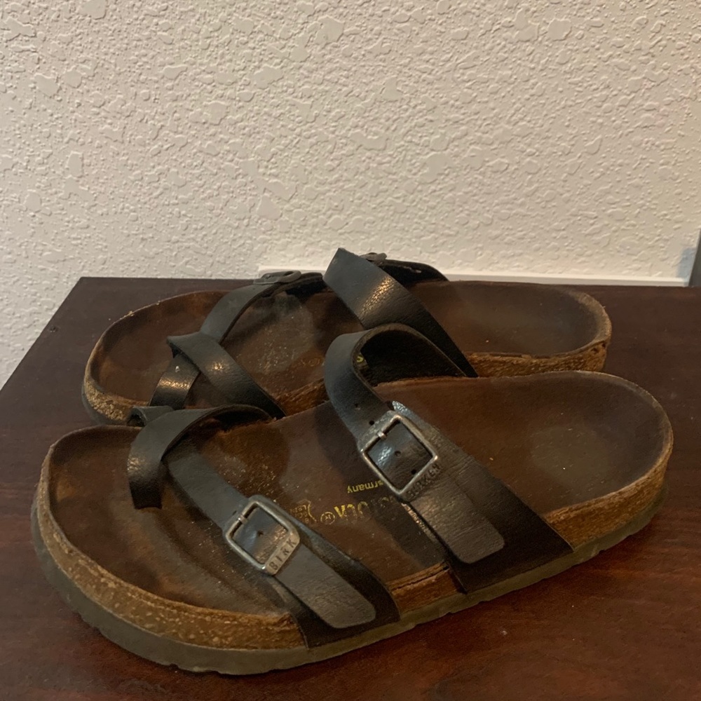 Birkenstock’s black and silver